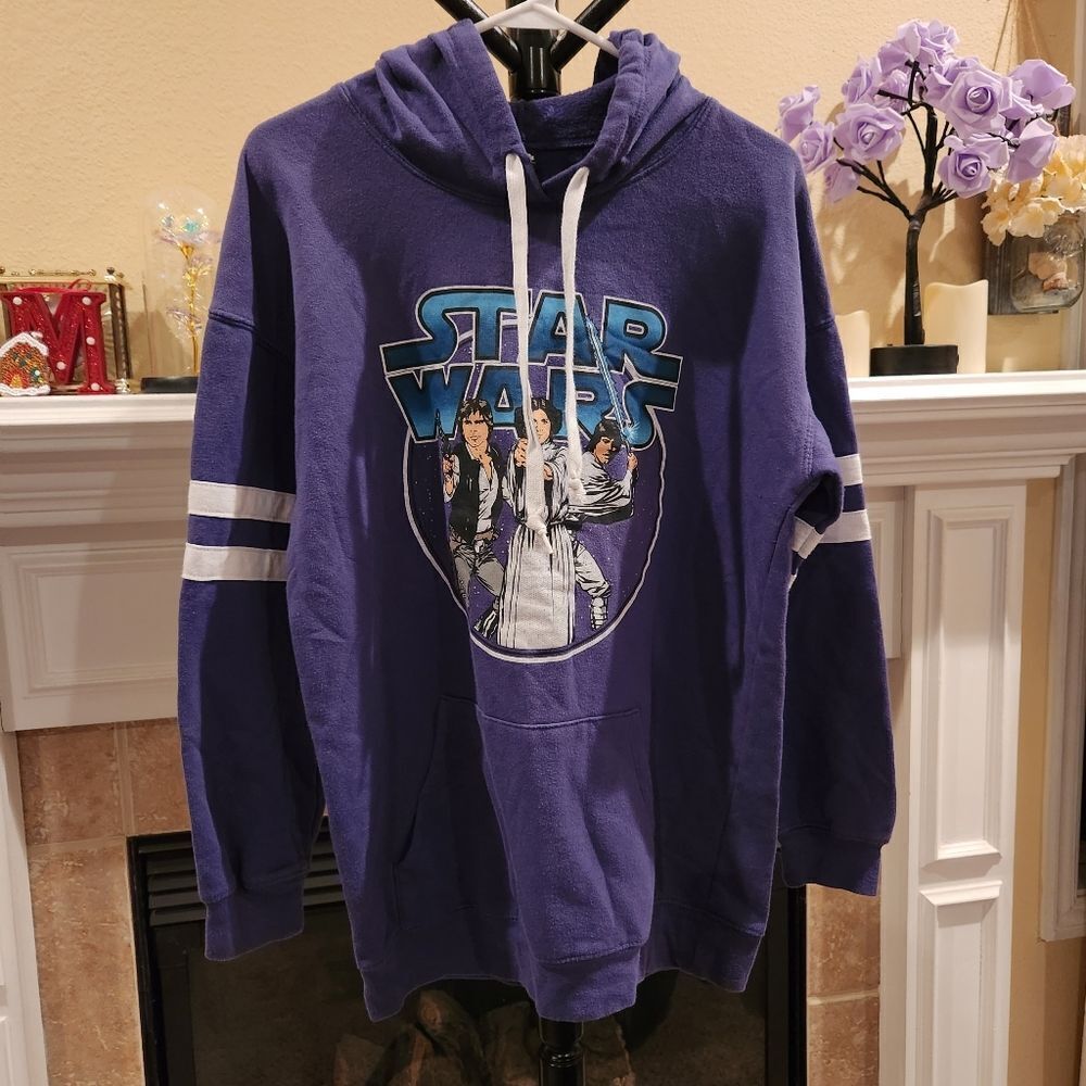 Blue Star Wars Hoodie